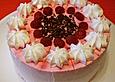 Himbeer - Frischk&auml;se - Torte