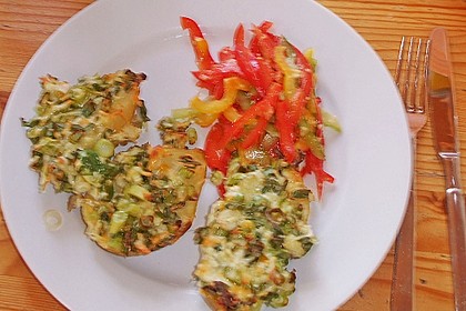 &Uuml;berbackene Kartoffeln 2