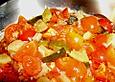 Harzerk&auml;se - Salat mit Tomaten und Gurken