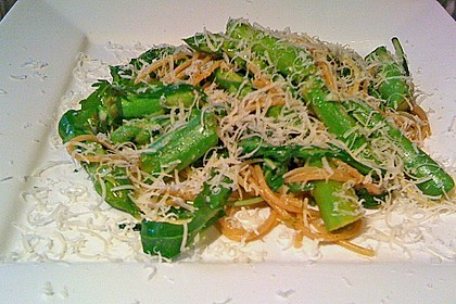Spargel mit Limetten - Rucola - Pasta 13