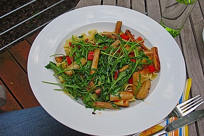 Spargel mit Limetten - Rucola - Pasta 3