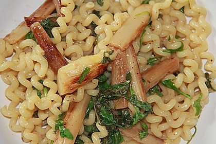 Spargel mit Limetten - Rucola - Pasta 5