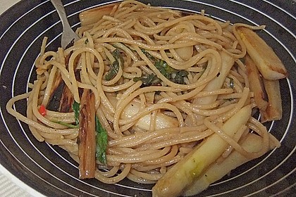 Spargel mit Limetten - Rucola - Pasta 15