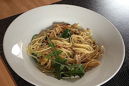 Spargel mit Limetten - Rucola - Pasta 11