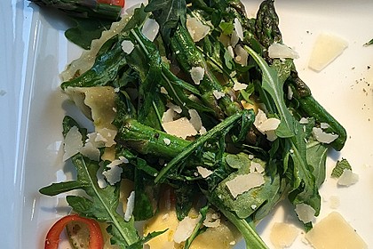 Spargel mit Limetten - Rucola - Pasta 6