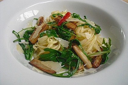 Spargel mit Limetten - Rucola - Pasta