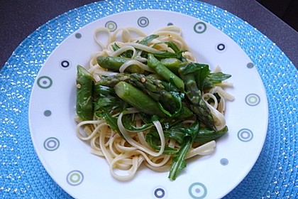 Spargel mit Limetten - Rucola - Pasta 2