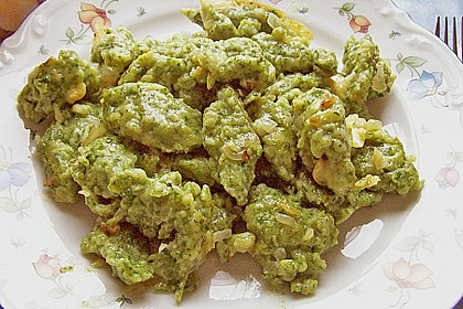 Spinatnockerl