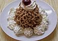 Vermicelles - leckeres Kastaniendessert