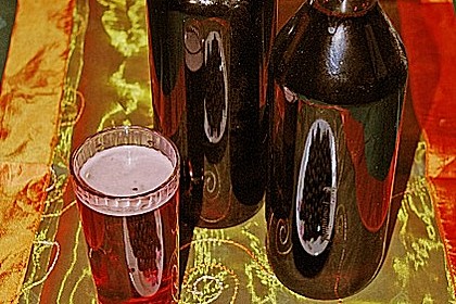 Heidelbeersaft, kalte Zubereitung