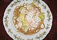 Schnelle und einfache Pastasauce mit Lachs und Zucchini