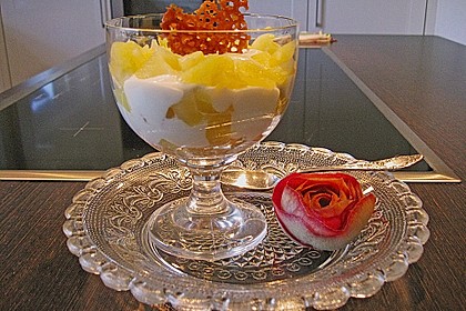 Geschichtete Apfel - Marzipan - Creme 6