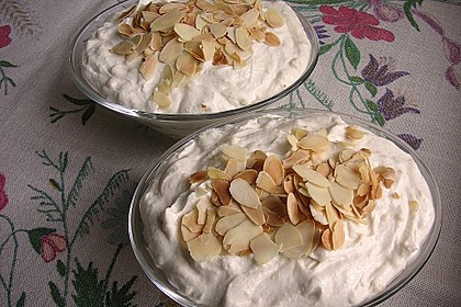 Geschichtete Apfel - Marzipan - Creme 7