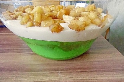 Geschichtete Apfel - Marzipan - Creme 17