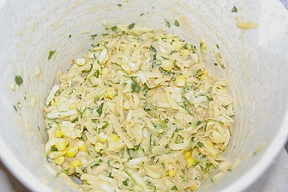 Kartoffel - Zucchini Puffer 2