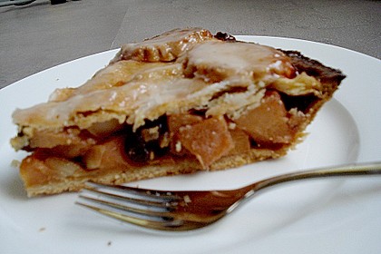 Gedeckter Quittenkuchen 6
