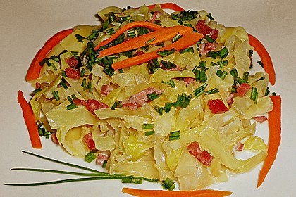 Spitzkohl - Nudelpfanne 6
