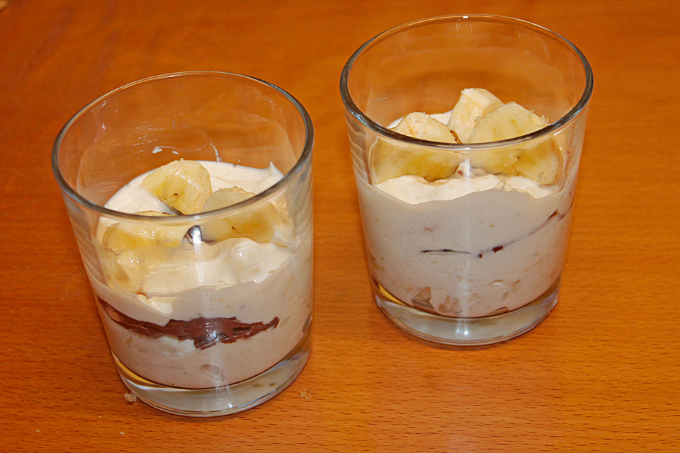 Bananen - Nougat Dessert (Rezept mit Bild) von julisan | Chefkoch.de