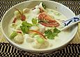Scharfe H&uuml;hnersuppe in Kokosmilch