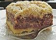Schoko - Apfel - Nusskuchen mit feinen Streuseln