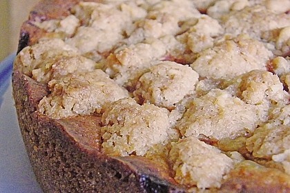 Saftiger Apfelkuchen mit Mandel - Zimt - Streuseln 1