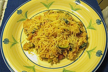 Zucchini - Tomatenreis 1