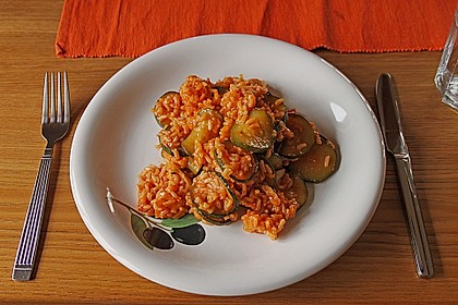 Zucchini - Tomatenreis 3
