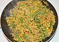 Vegetarischer gebratener Reis