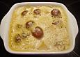 &Uuml;berbackener Obstsalat