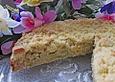 Apfel - Rhabarber - Blechkuchen mit Streusel