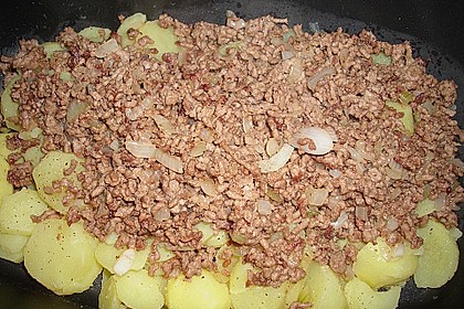 Kartoffel - Blumenkohl - Hackfleisch - Gratin 4