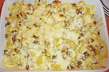 Kartoffel - Blumenkohl - Hackfleisch - Gratin 5