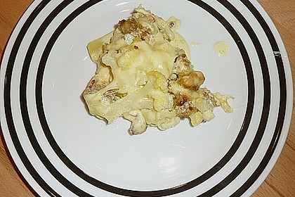 Kartoffel - Blumenkohl - Hackfleisch - Gratin 6