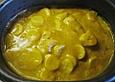 H&auml;hnchencurry mit Bananen