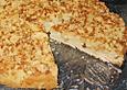 Apfel - Streuselkuchen mit Krokant
