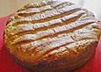 Gef&uuml;llter Hefe - Gitterkuchen
