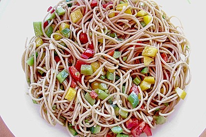 Asiatischer Spaghettisalat 6