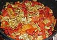 Zwiebel - Paprika - Champignon - Pfanne