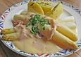 Spargel in Alufolie garen
