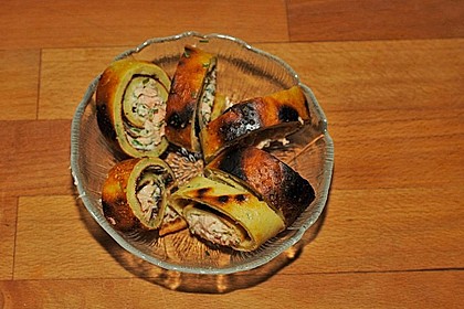 Lachs - Pfannkuchen 13