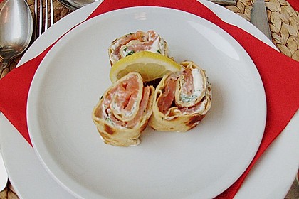 Lachs - Pfannkuchen 10