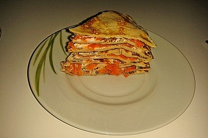 Lachs - Pfannkuchen 9