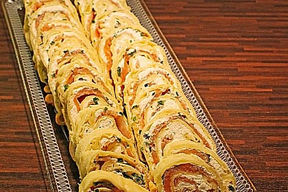 Lachs - Pfannkuchen 3