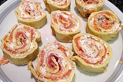 Lachs - Pfannkuchen 8