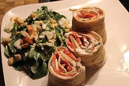Lachs - Pfannkuchen 5