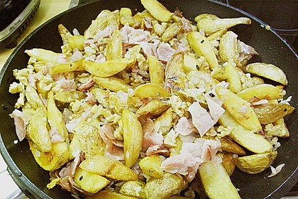 Spargel mit Farmerkartoffeln und Holl&auml;ndischer Sauce 2