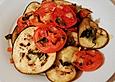 Gebackene Aubergine