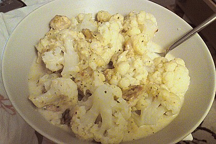 Blumenkohl in H&auml;hnchen - Curry So&szlig;e 6