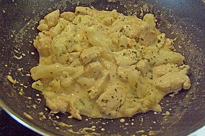 Blumenkohl in H&auml;hnchen - Curry So&szlig;e 9