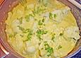Blumenkohl in H&auml;hnchen - Curry So&szlig;e